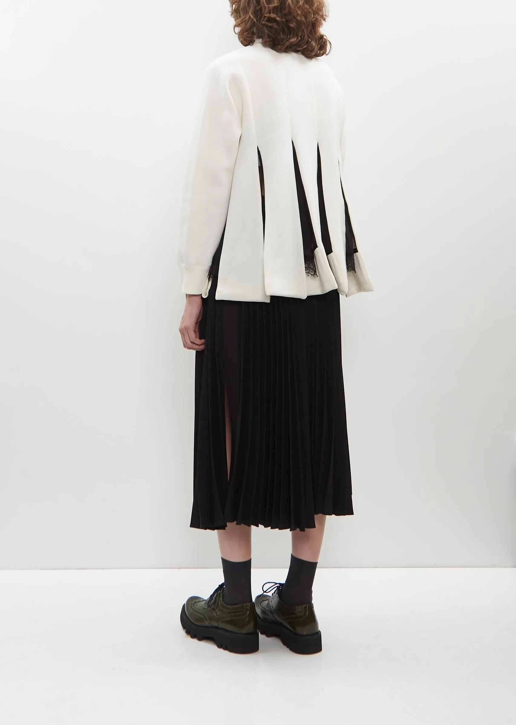 Chiffon Mix Sponge Sweat Pullover sold by La Garconne product image thumbnail 3