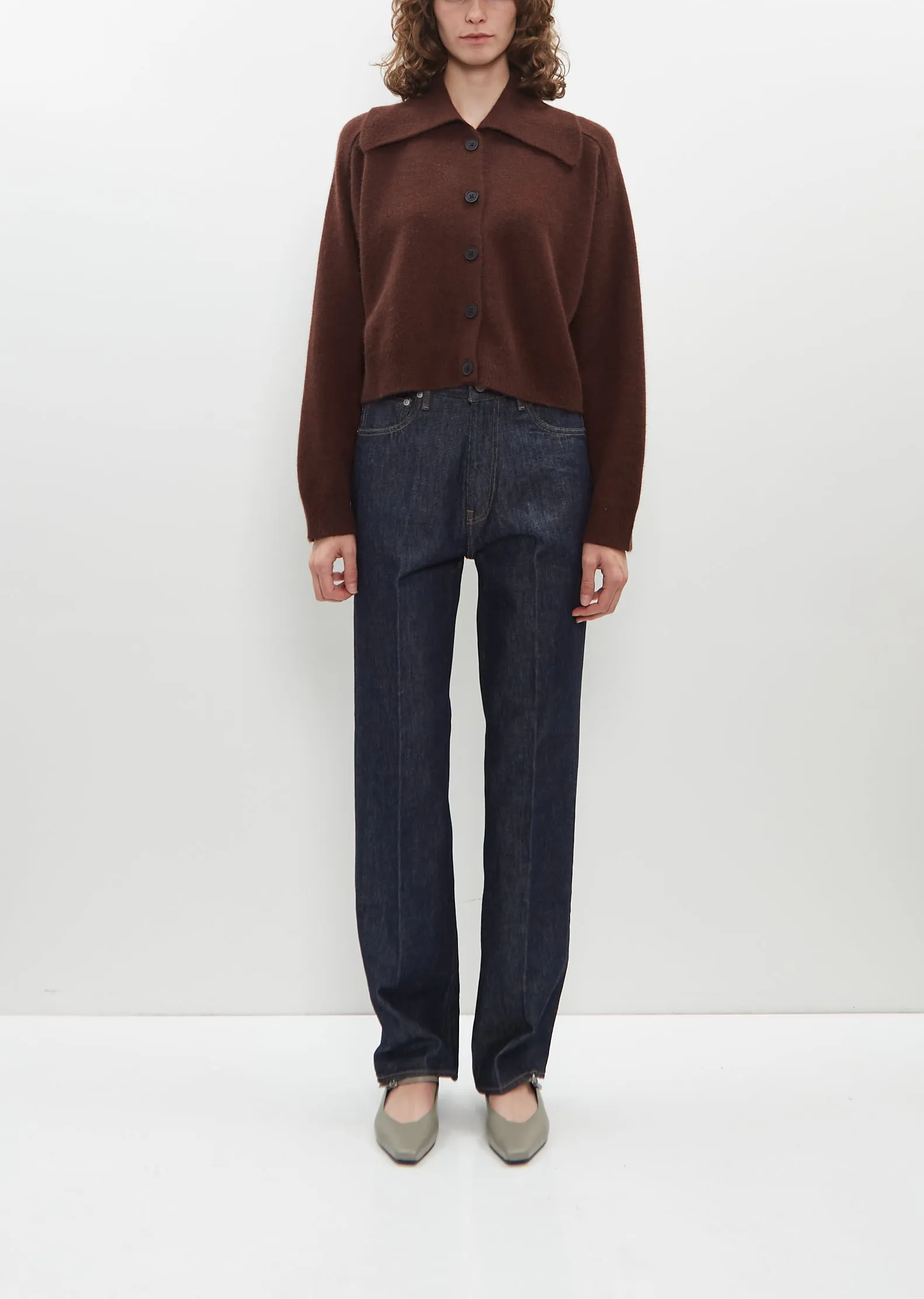 Sao Collar Cardigan sold by La Garconne product image thumbnail 4