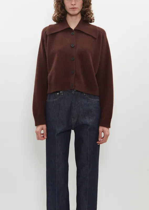 Sao Collar Cardigan sold by La Garconne