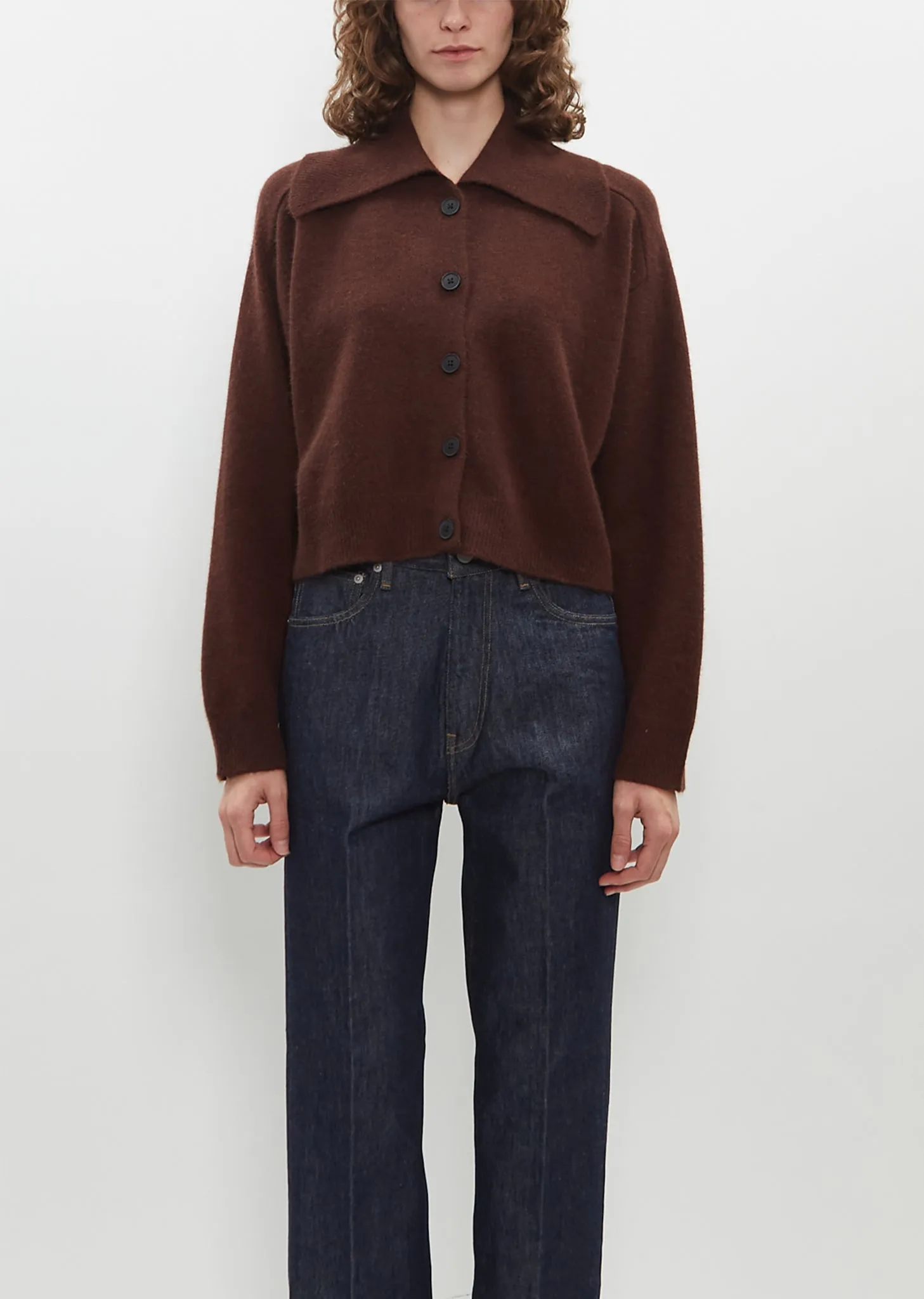 Sao Collar Cardigan sold by La Garconne