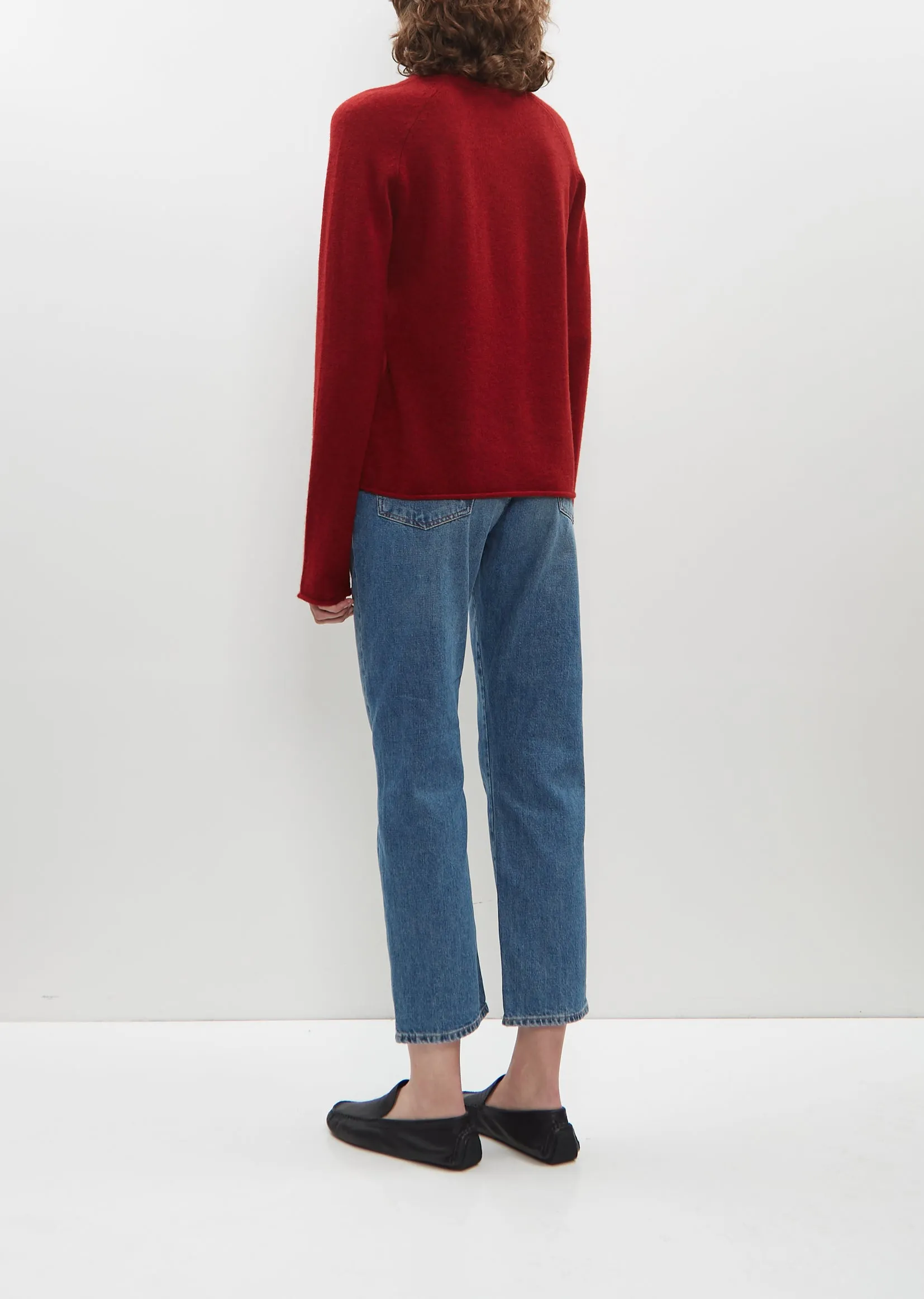 Yoke Crew — Red Melange sold by La Garconne product image thumbnail 3