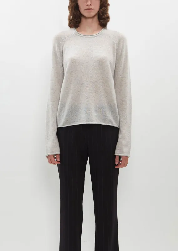 Yoke Crew — Heather Grey sold by La Garconne