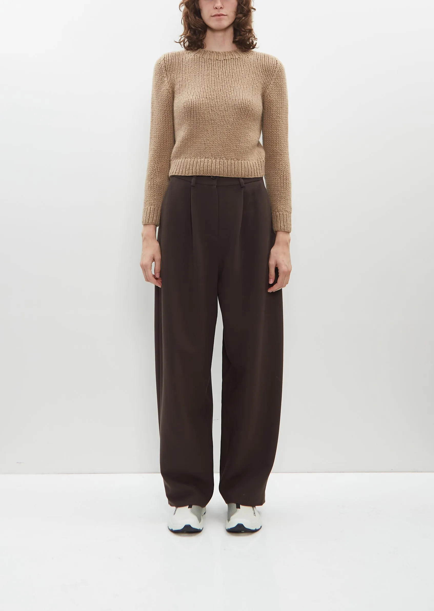 Giny Cashmere Sweater — Camel sold by La Garconne product image thumbnail 4