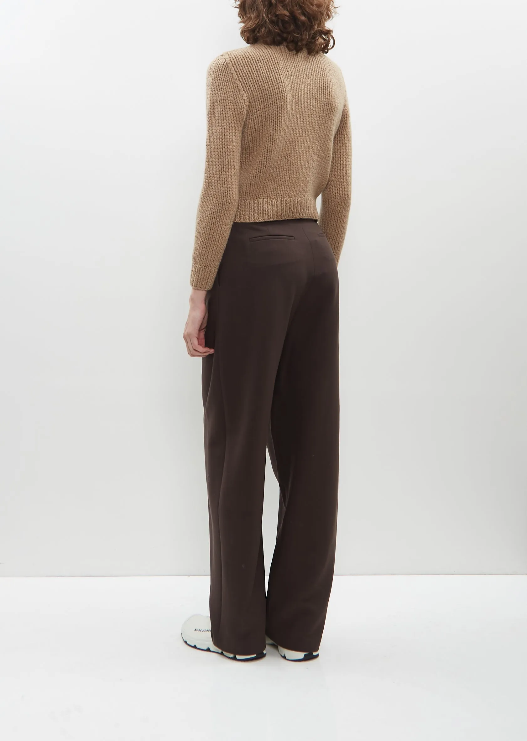 Giny Cashmere Sweater — Camel sold by La Garconne product image thumbnail 3