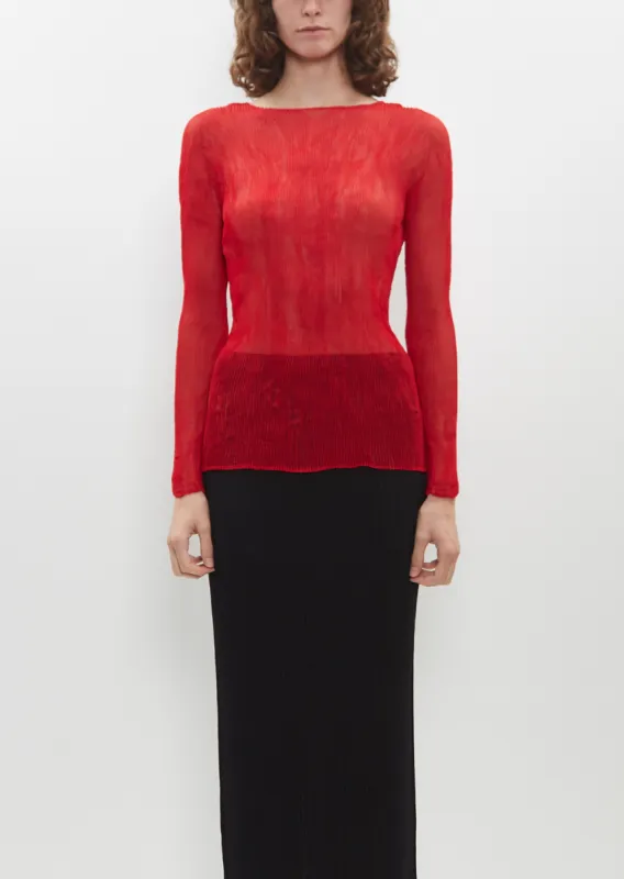 Chiffon Twist 2 Top sold by La Garconne