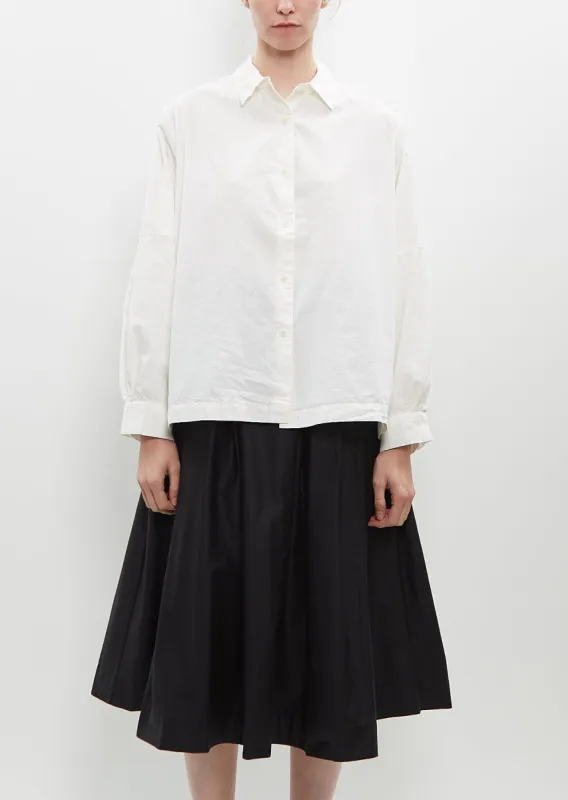 Elena Shirt — White sold by La Garconne