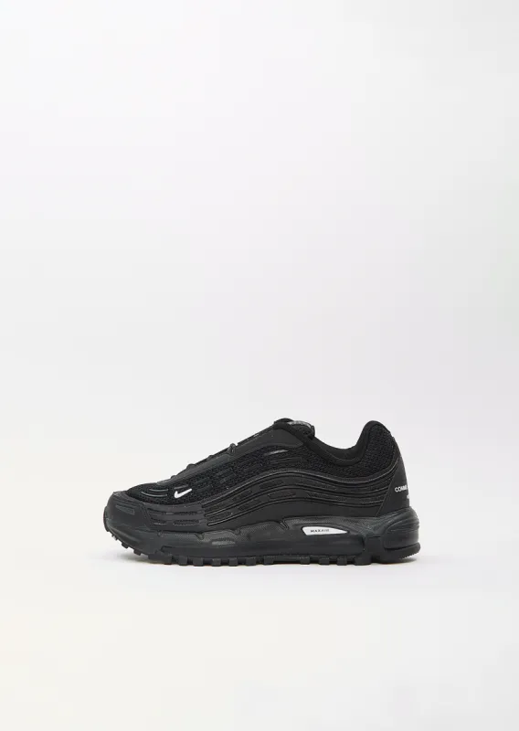CDG Homme Plus Air Max TL 2.5 — Black sold by La Garconne