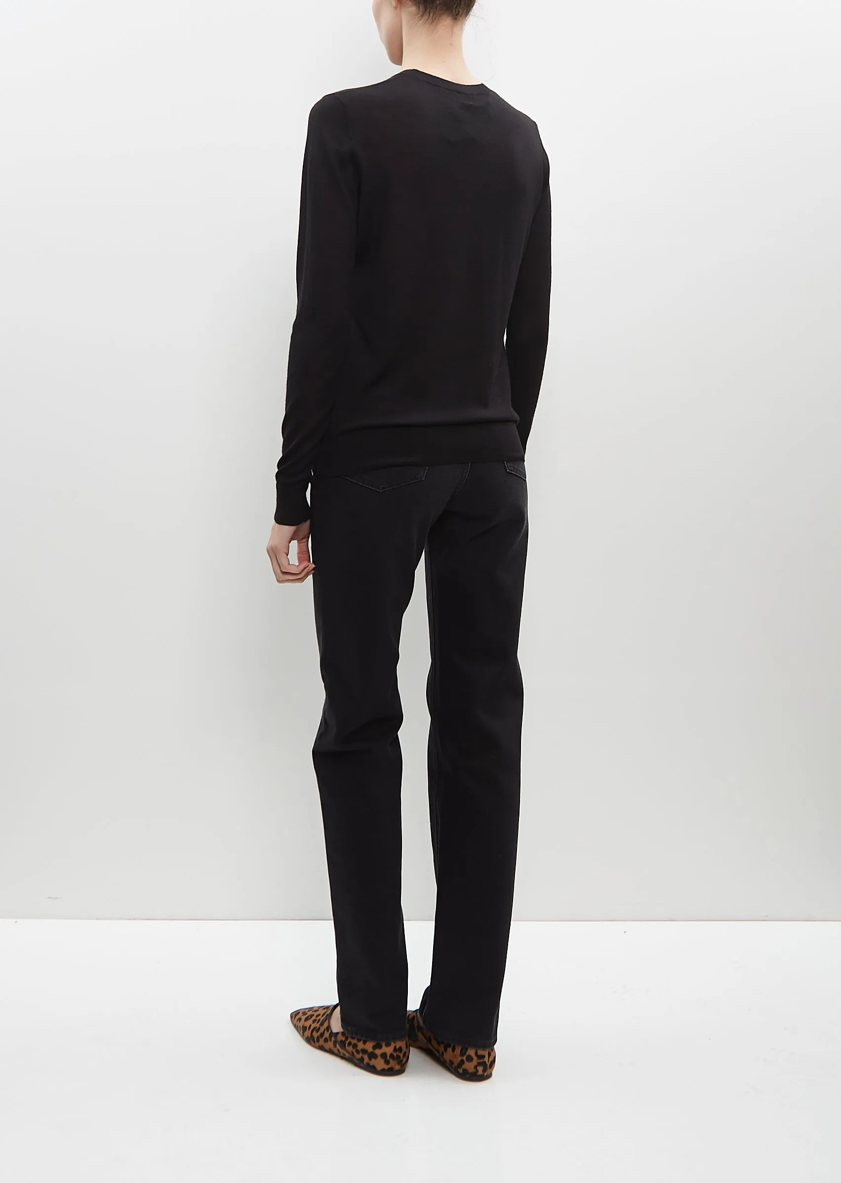 Fine Crew-Neck Knit sold by La Garconne product image thumbnail 3