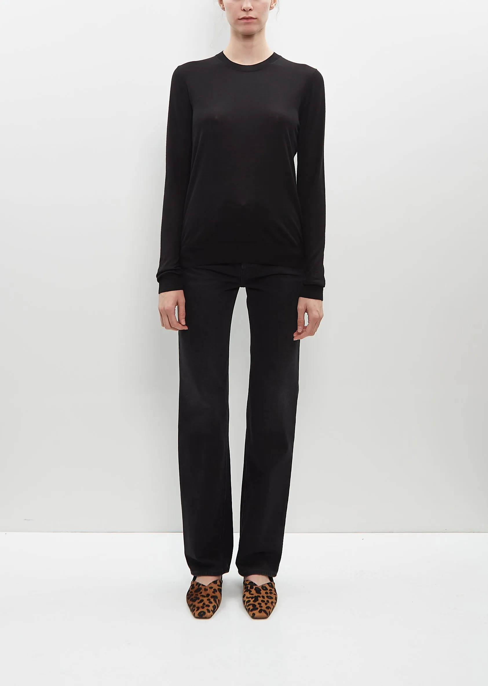 Fine Crew-Neck Knit sold by La Garconne product image thumbnail 4