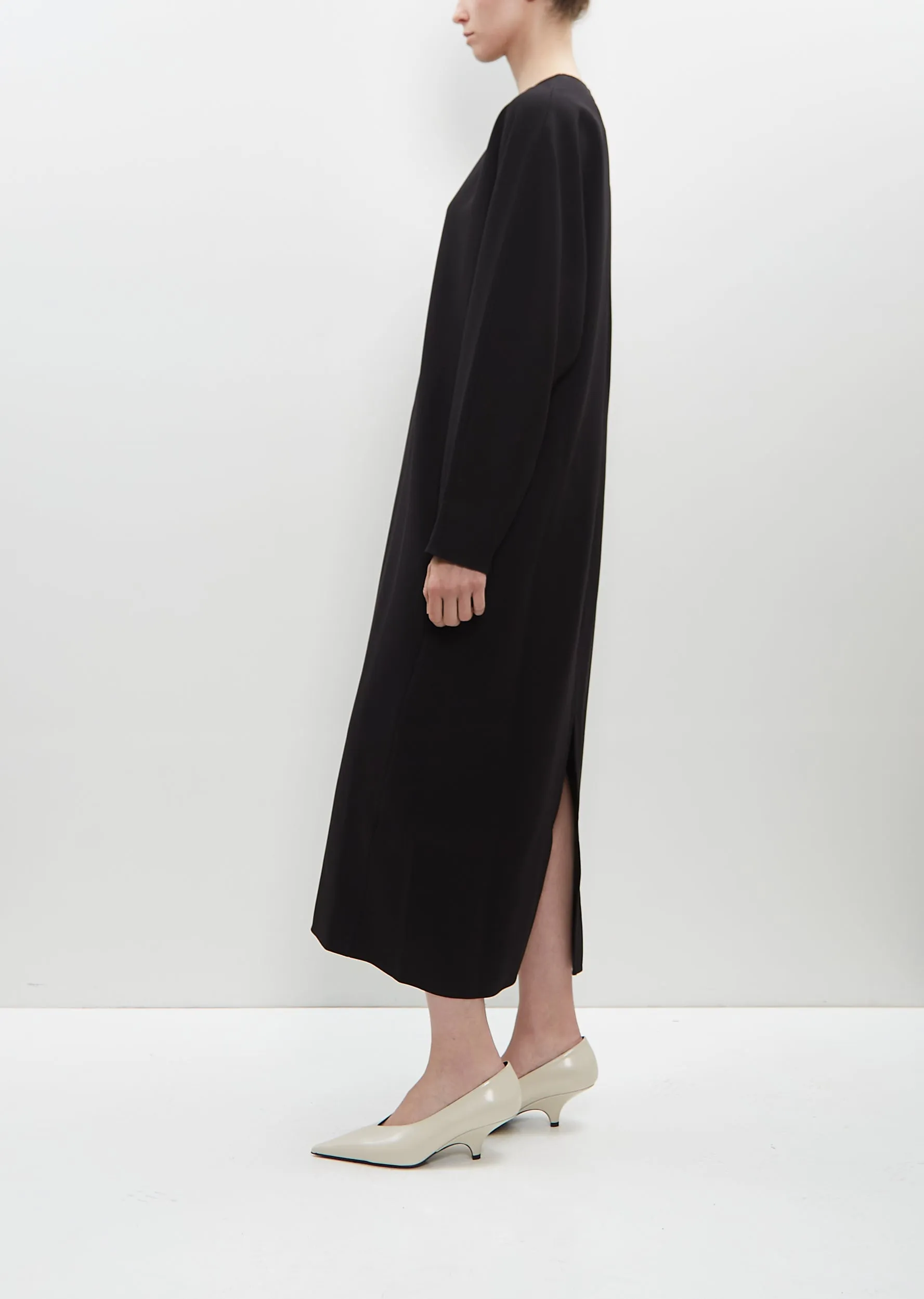 Crew-Neck Cady Dress sold by La Garconne product image thumbnail 2