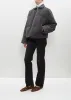Flannel Puffer Jacket sold by La Garconne