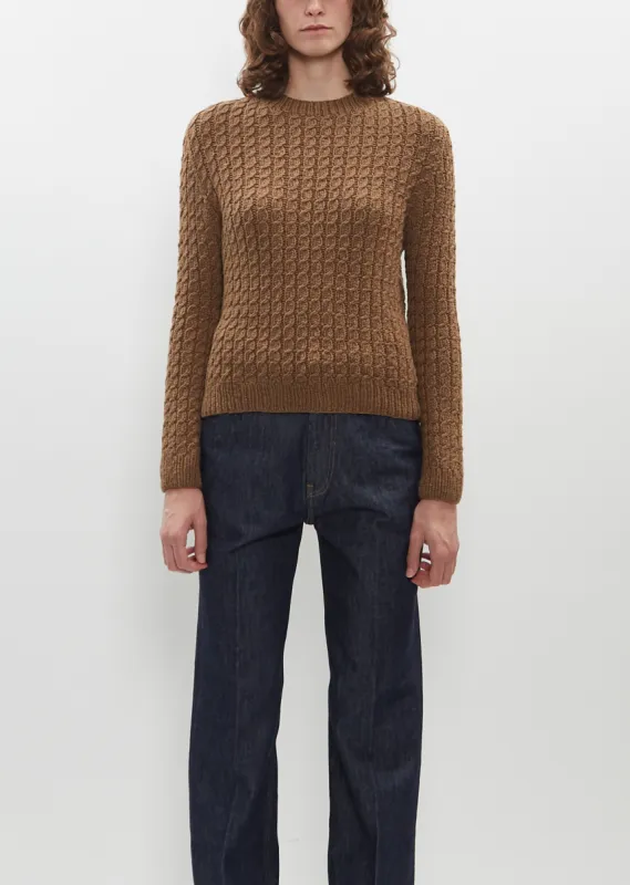 Minnie Cashmere Sweater sold by La Garconne