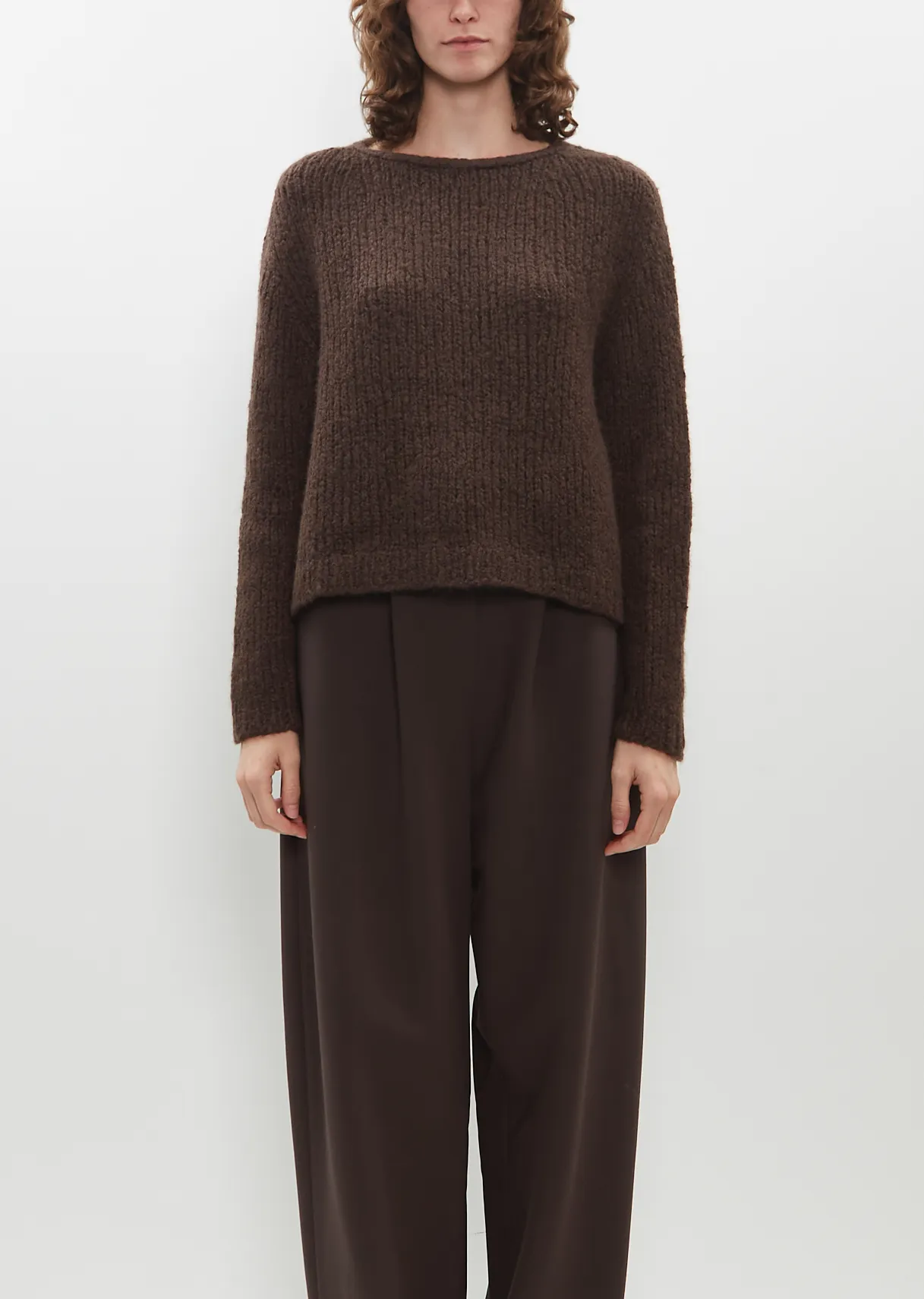 Levi Cashmere Silk Sweater sold by La Garconne