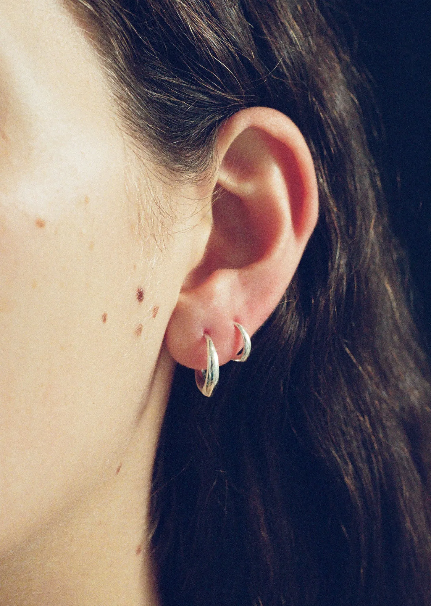 Medium Hellenic Hoops sold by La Garconne product image thumbnail 3