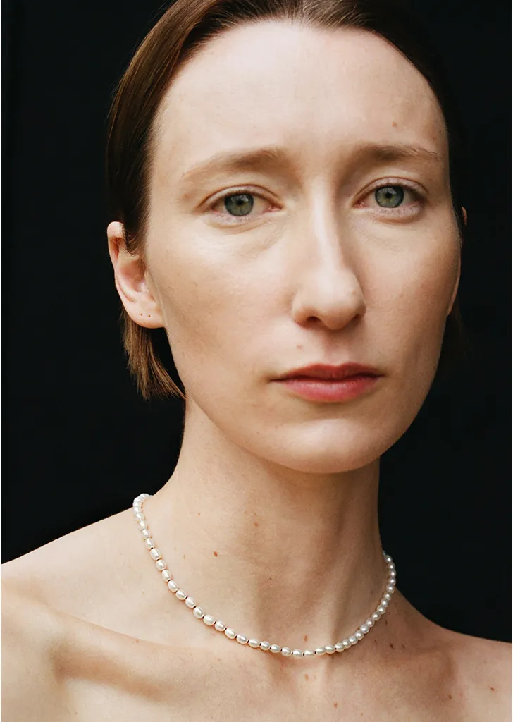 Tiny Pearl Collar sold by La Garconne product image thumbnail 2