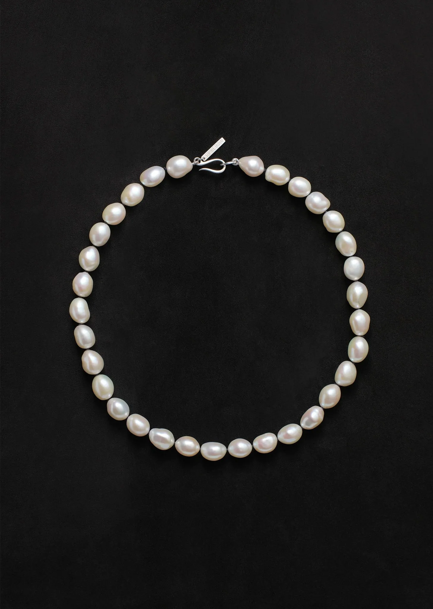Simple Baroque Pearl Collar sold by La Garconne product image thumbnail 5