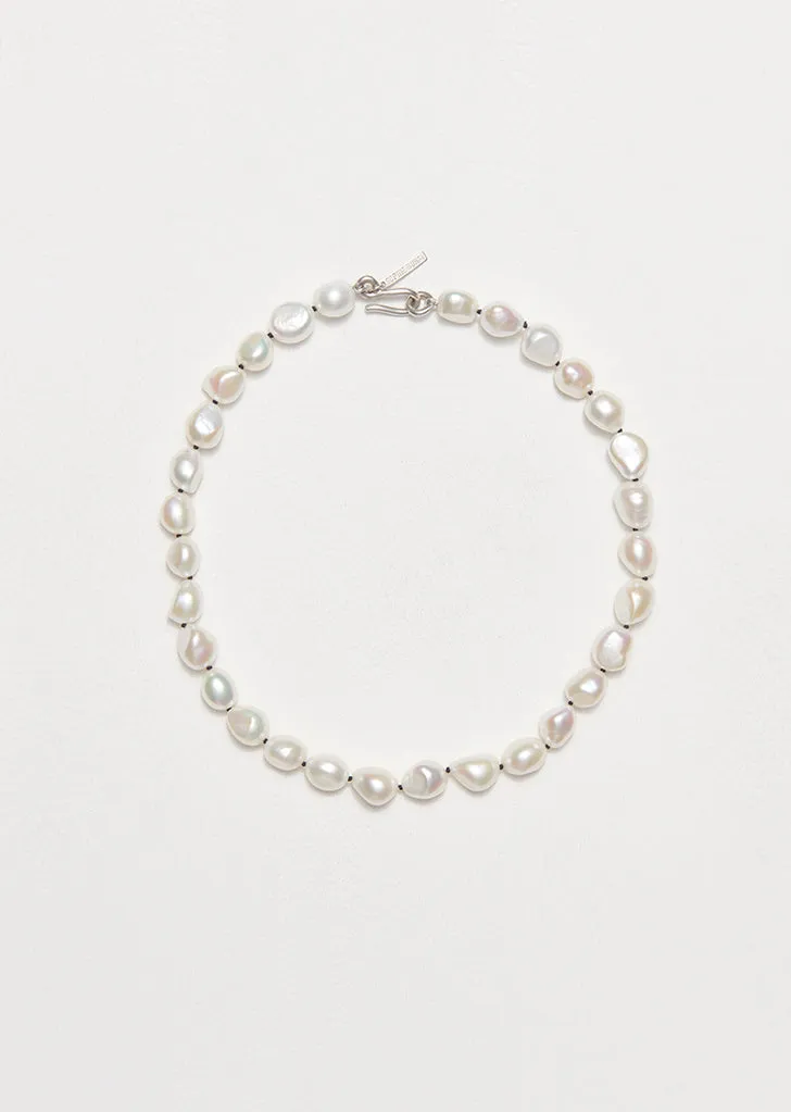 Simple Baroque Pearl Collar sold by La Garconne