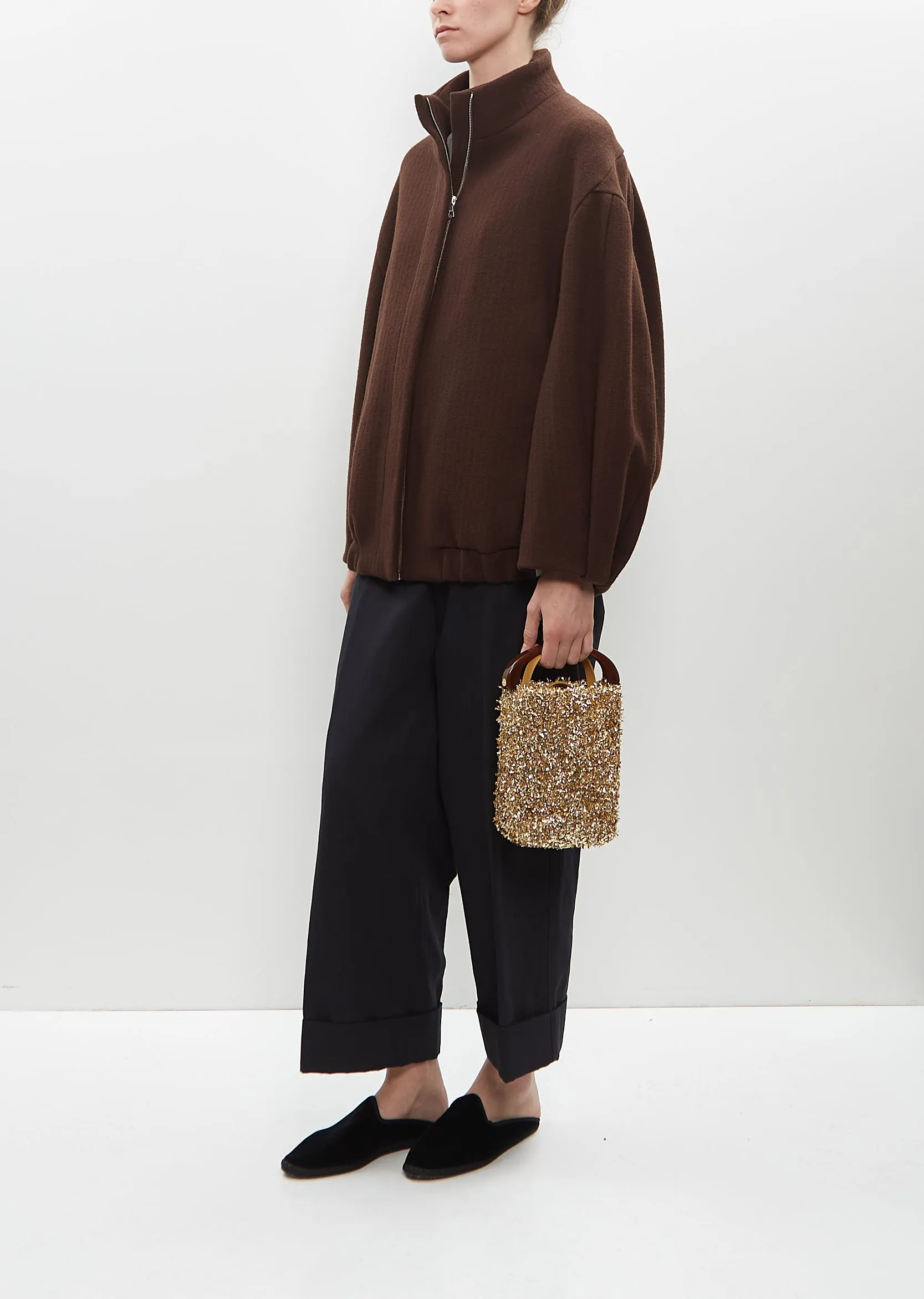 Crossbody Crisp Bag — Gold sold by La Garconne product image thumbnail 4