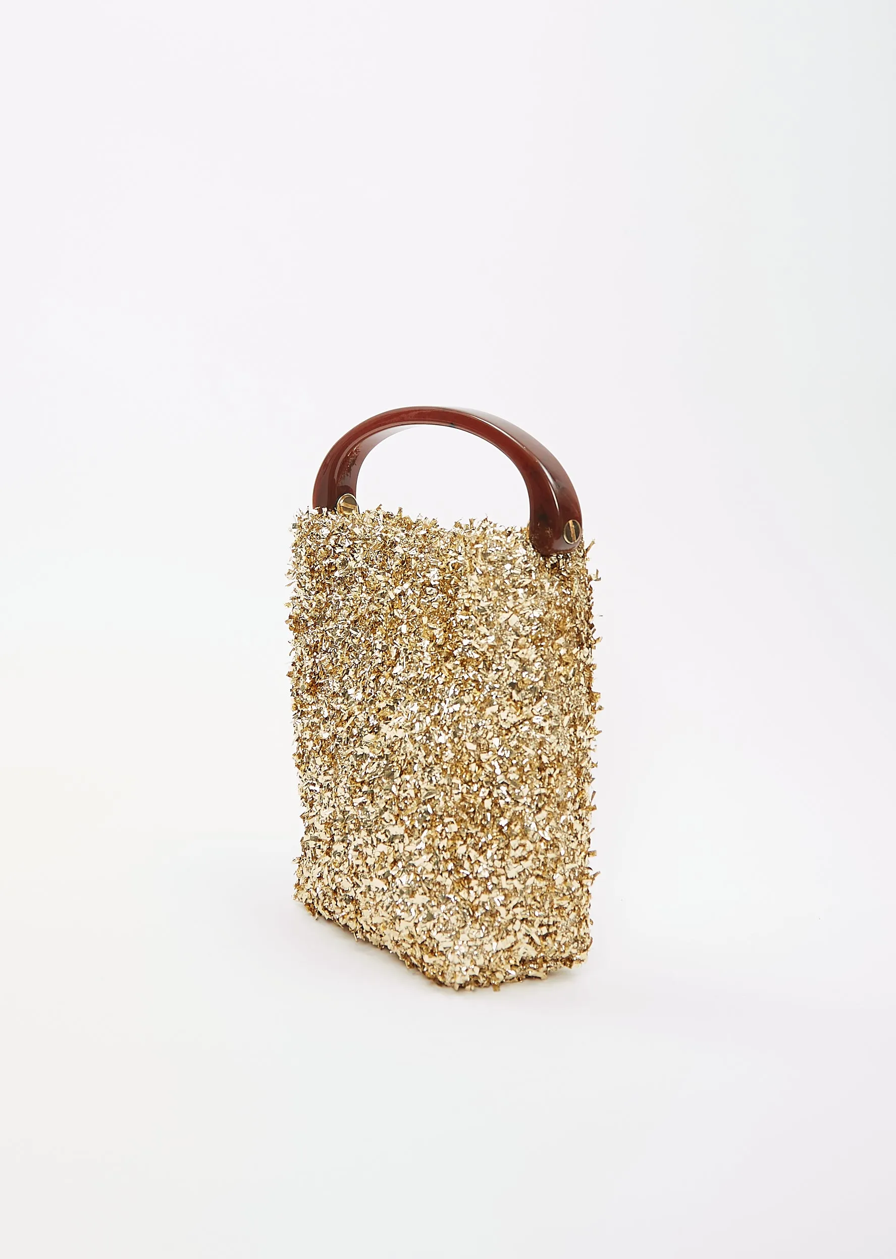 Crossbody Crisp Bag — Gold sold by La Garconne product image thumbnail 2