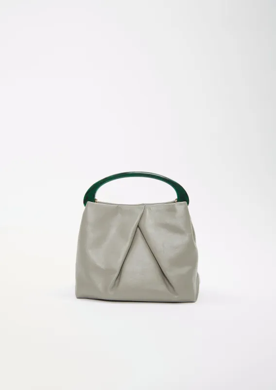 Small Handle Crisp Bag — Pistache sold by La Garconne