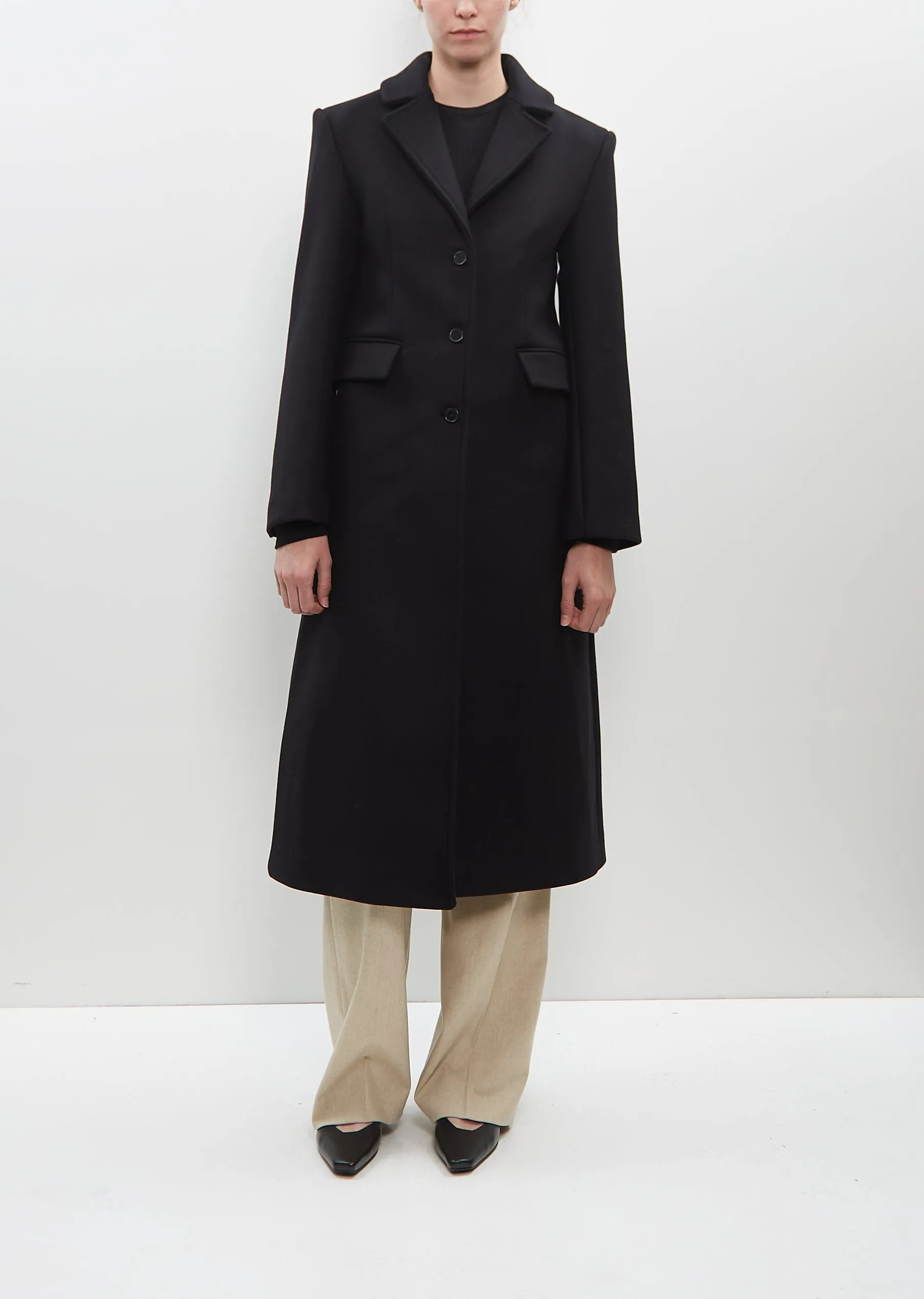 Alisa Long Coat sold by La Garconne