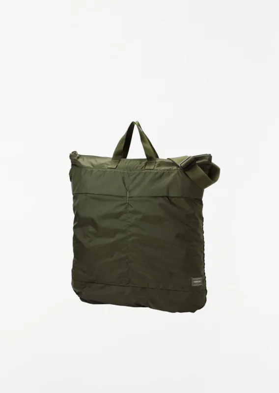 Flex 2Way Helmet Bag — Olive Drab sold by La Garconne