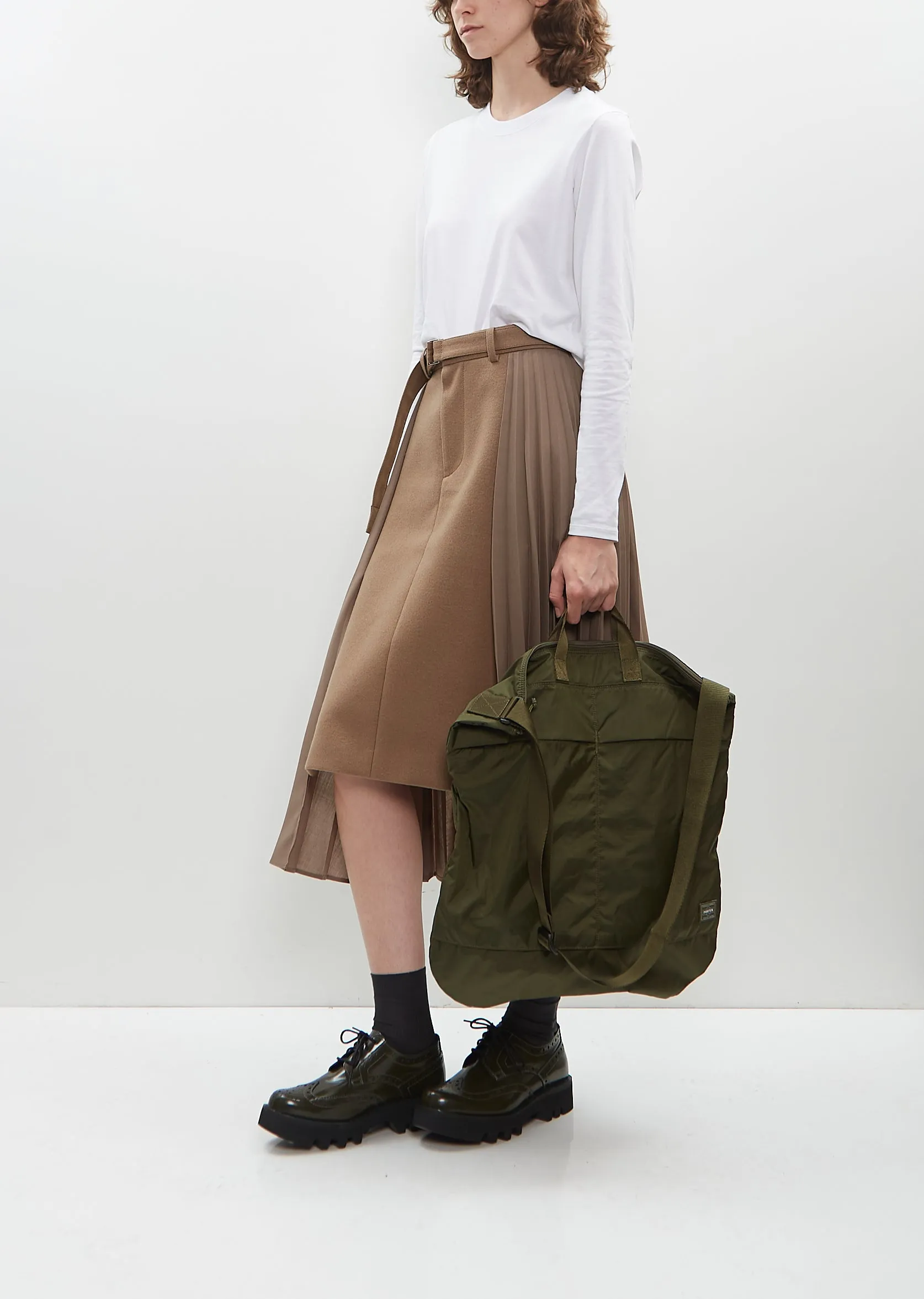 Flex 2Way Helmet Bag — Olive Drab sold by La Garconne product image thumbnail 2