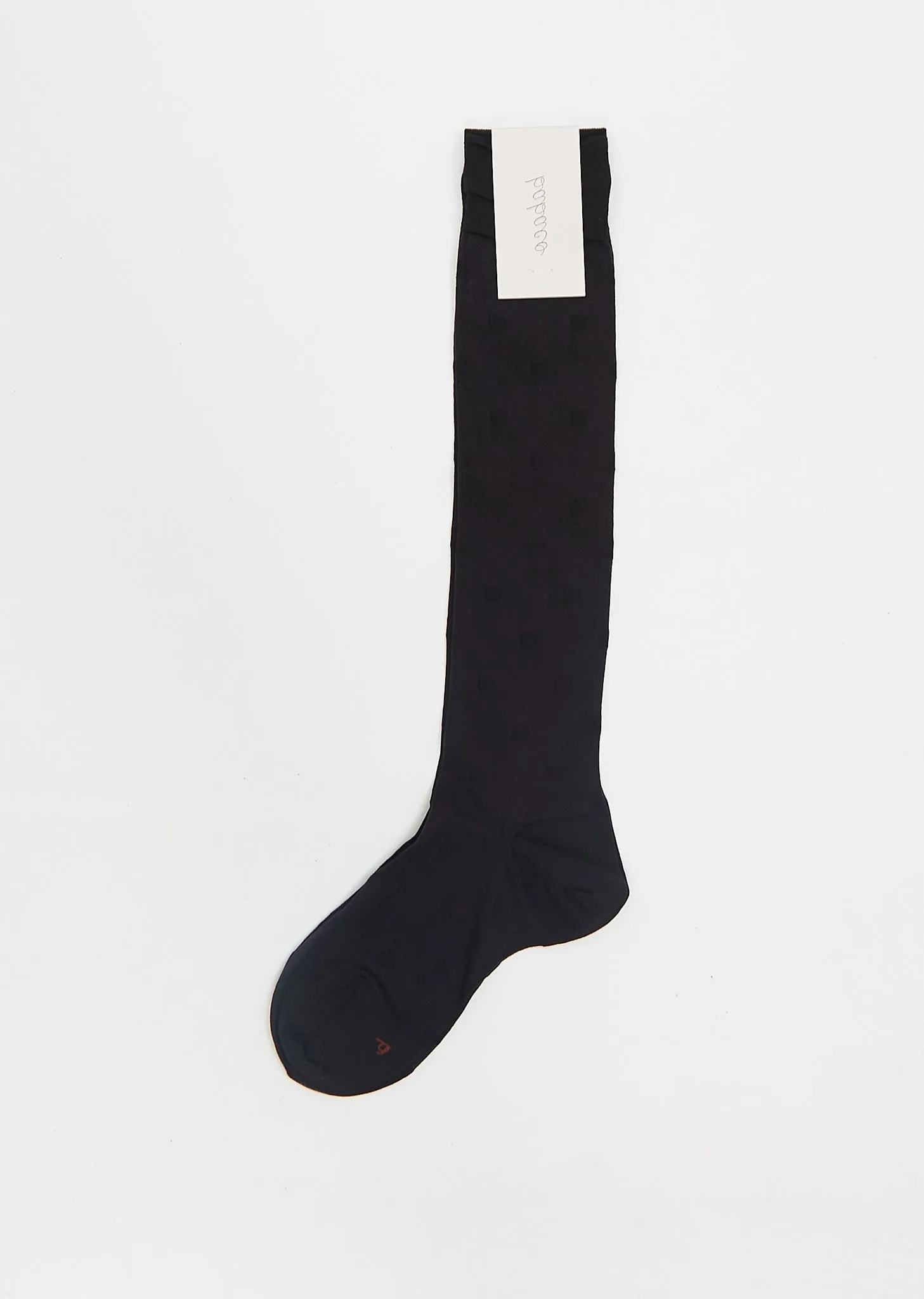 Sheer Dot Stocking sold by La Garconne