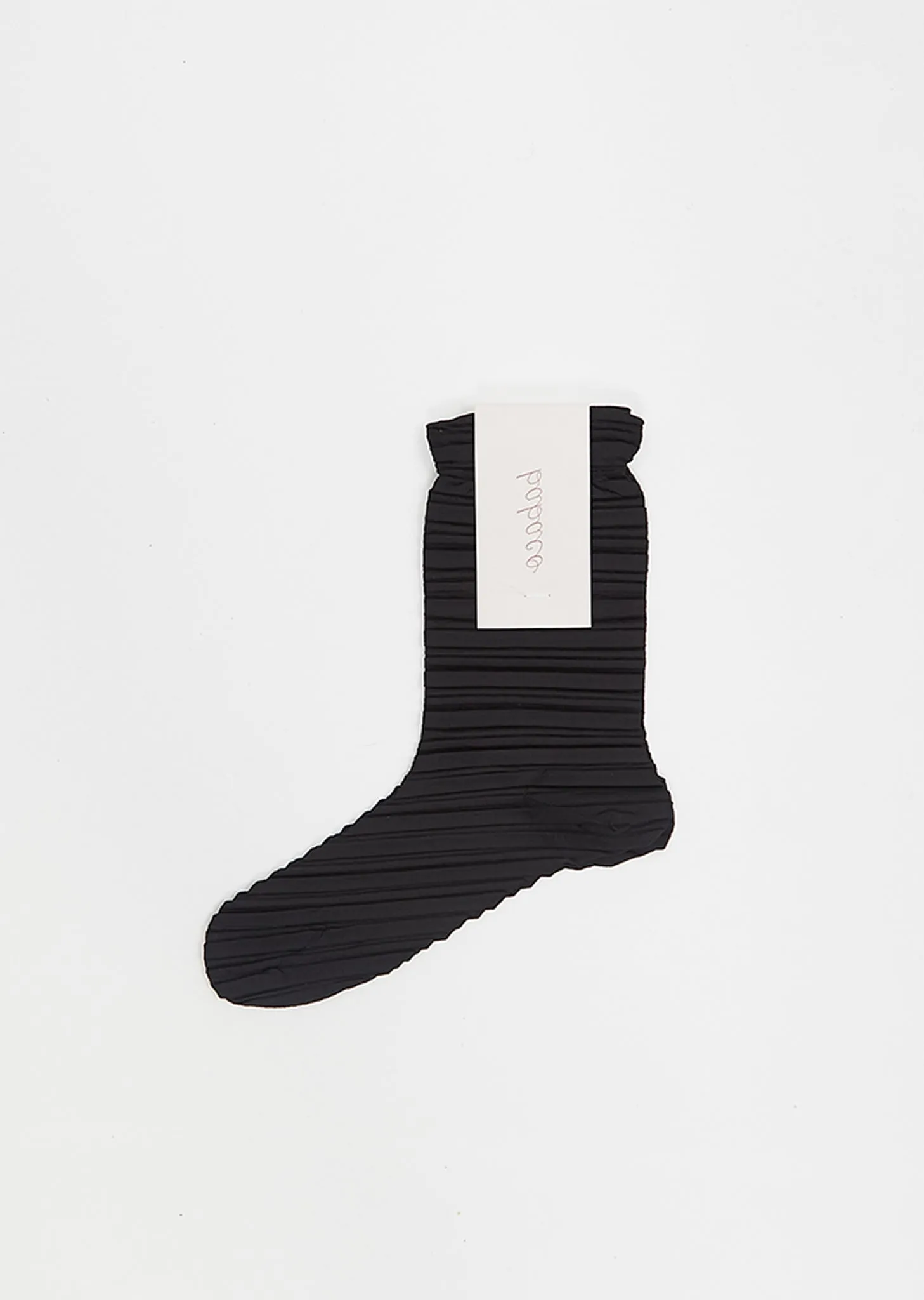 Crushed Socks — Black sold by La Garconne