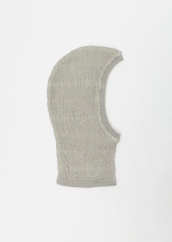 Lurex Rib Balaclava sold by La Garconne