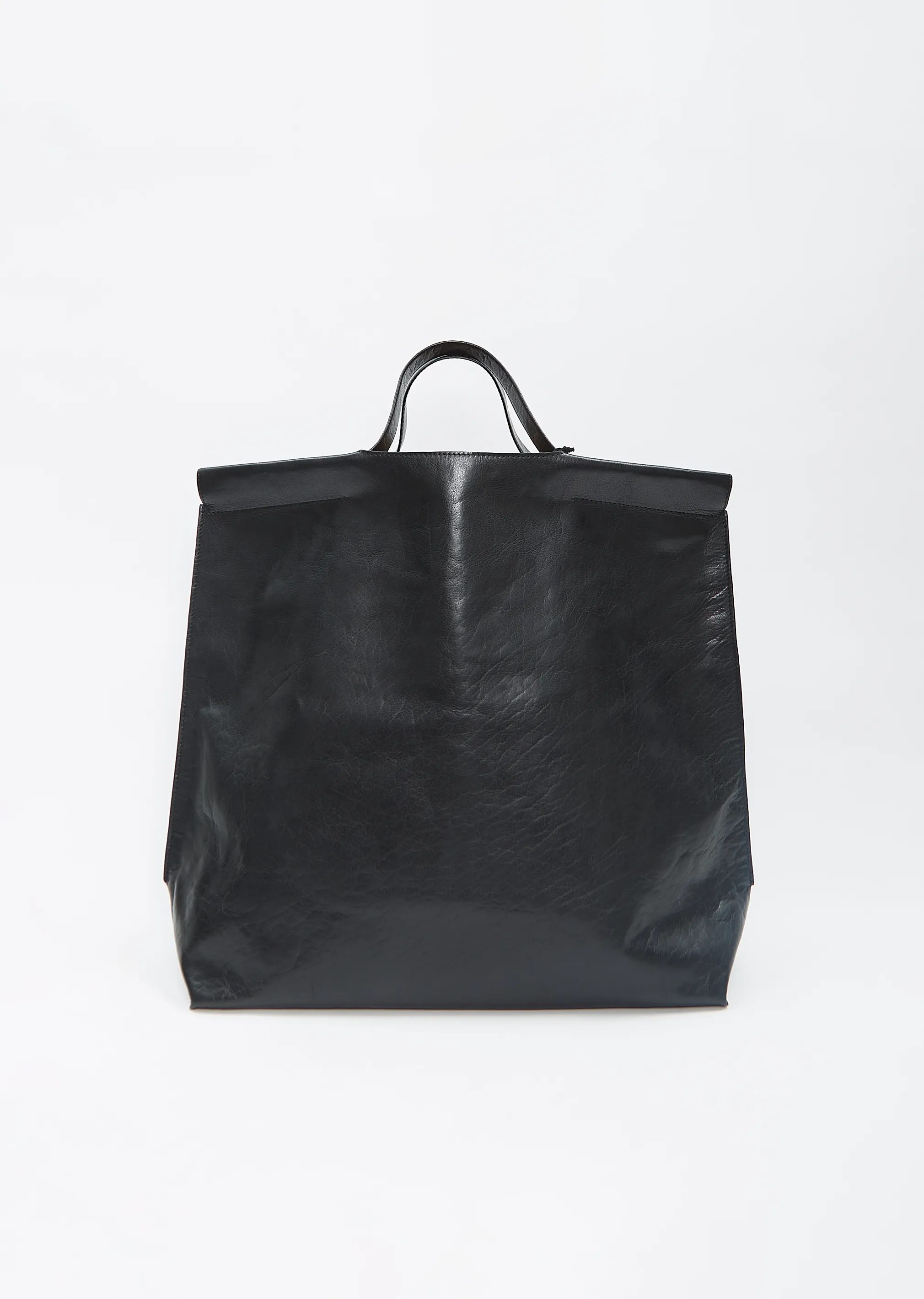 Shopper Bag, Large — Black sold by La Garconne