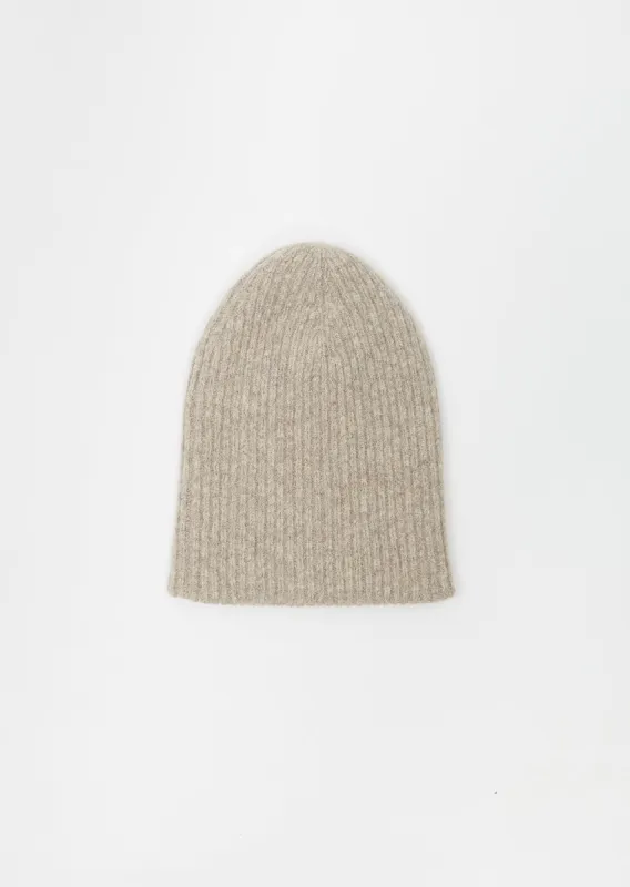 Soft Rib Beanie — Dust made by Lauren Manoogian
