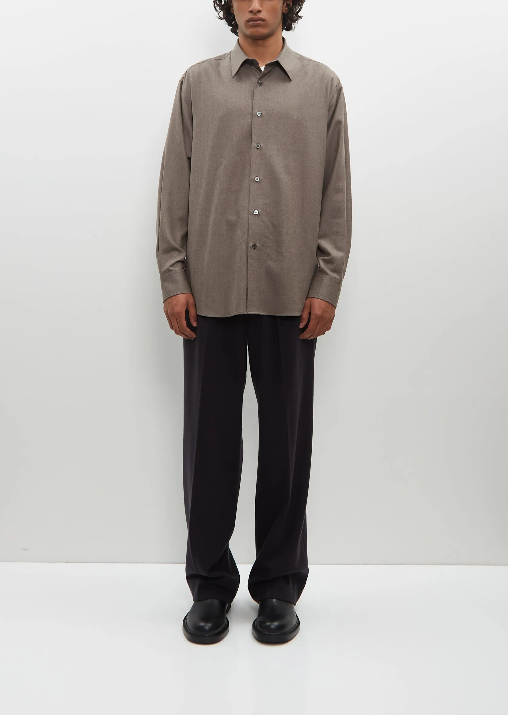 Super Light Wool Shirt sold by La Garconne product image thumbnail 4