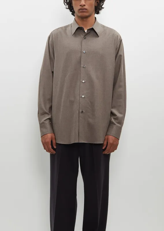 Super Light Wool Shirt sold by La Garconne
