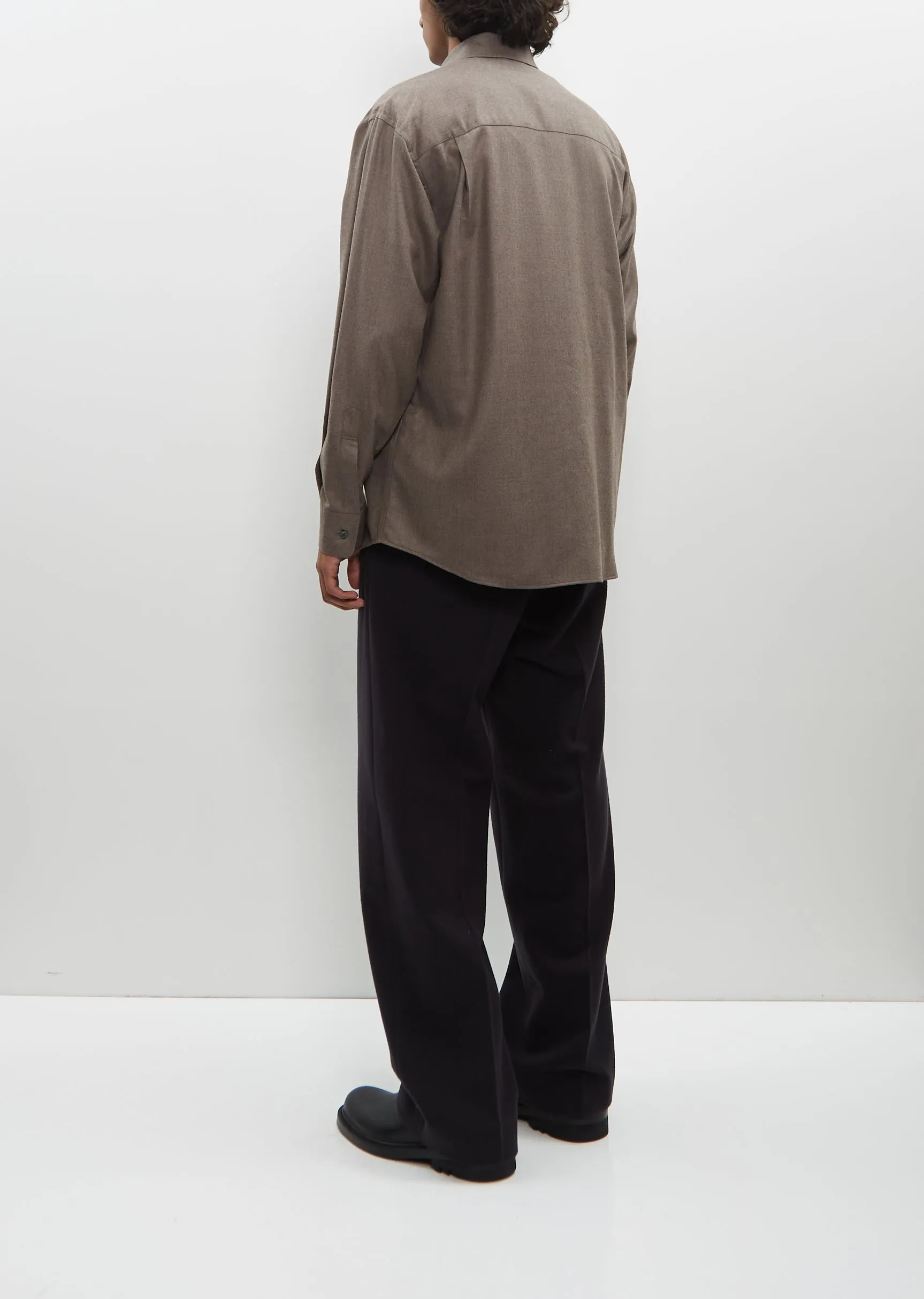 Super Light Wool Shirt sold by La Garconne product image thumbnail 3