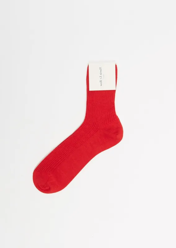 English Socks — Red sold by La Garconne