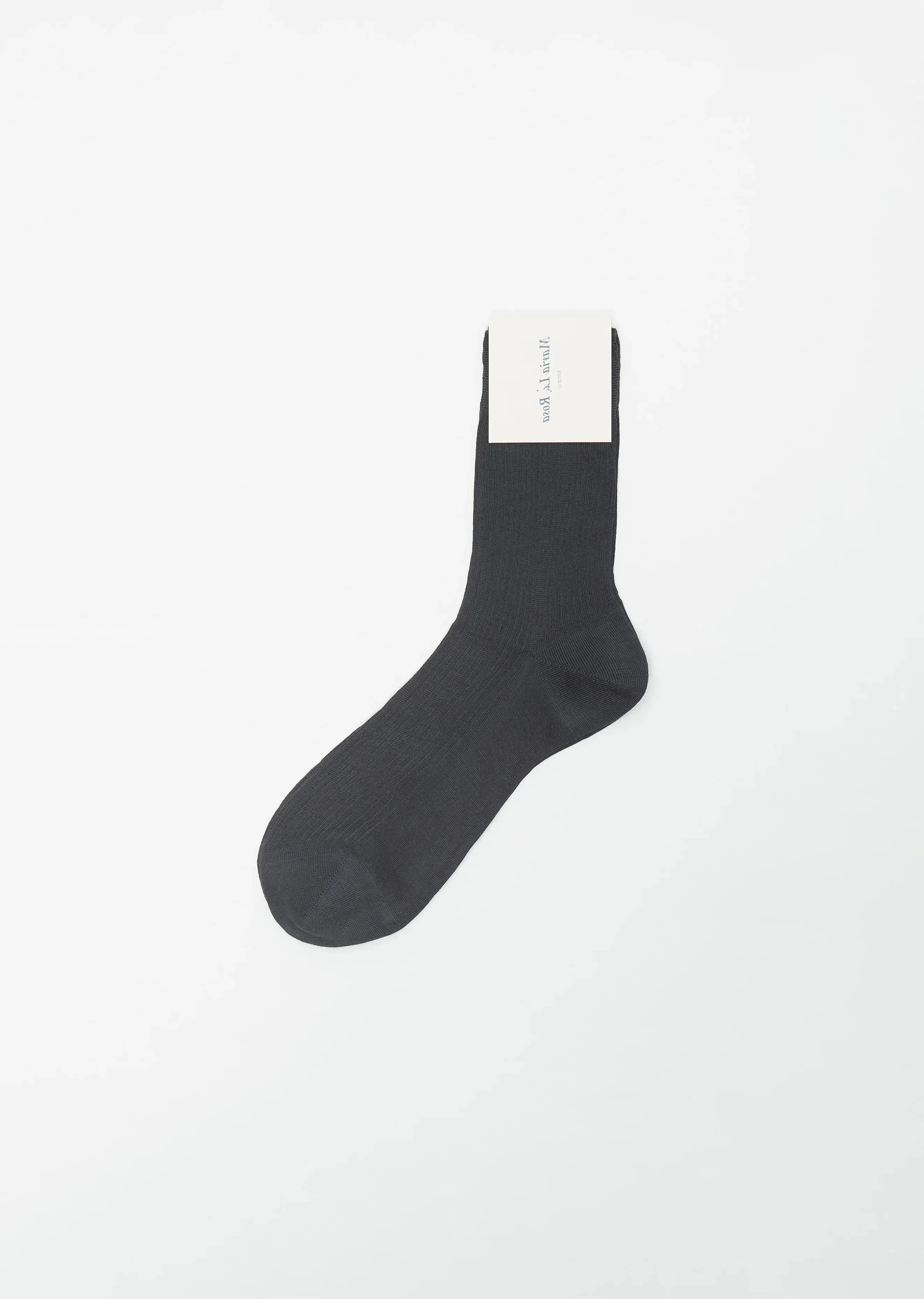 One Ribbed Socks — Fumo sold by La Garconne