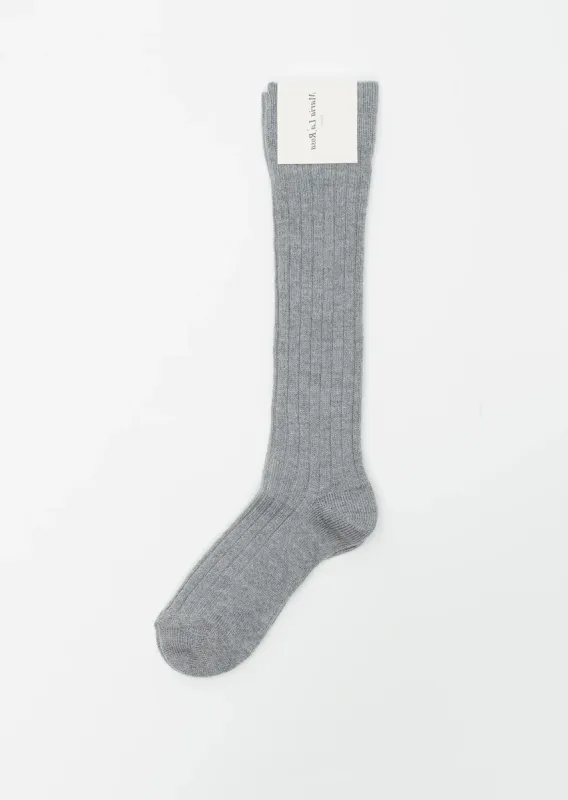 College Socks — Grey sold by La Garconne
