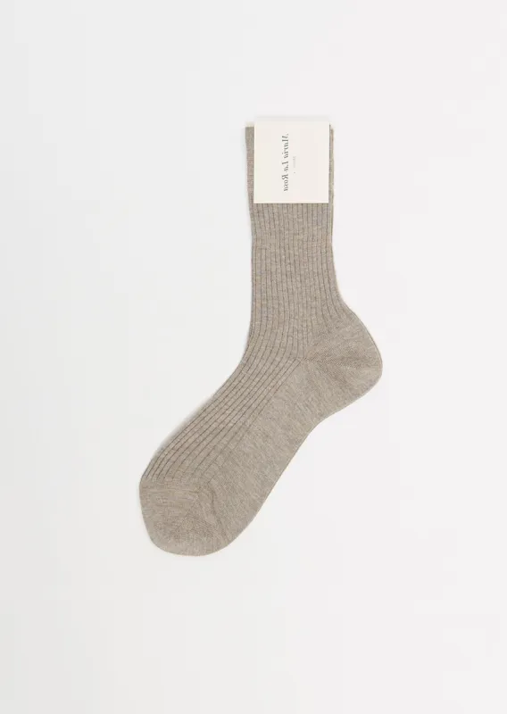 Bio Socks — Sabia Melange sold by La Garconne