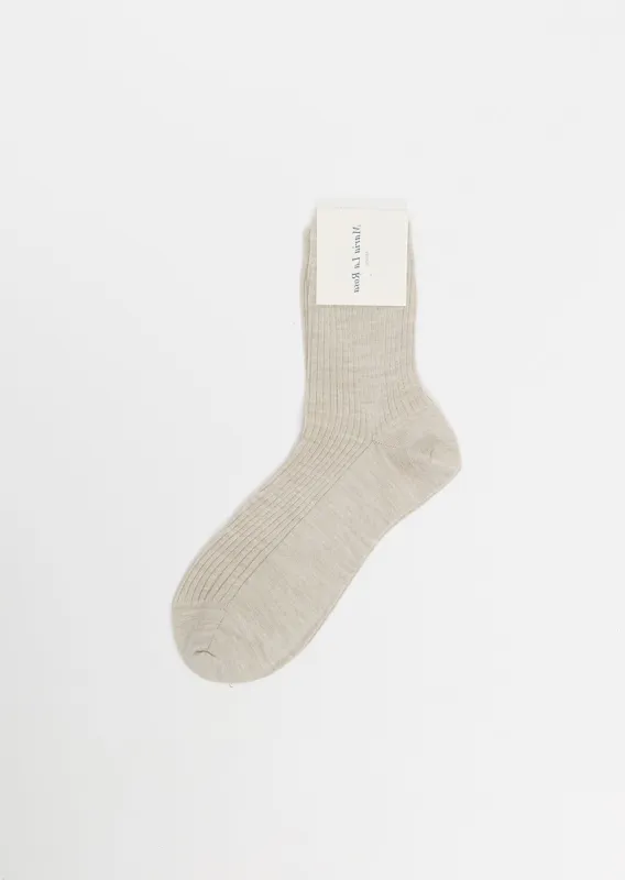 English Socks — Natural sold by La Garconne