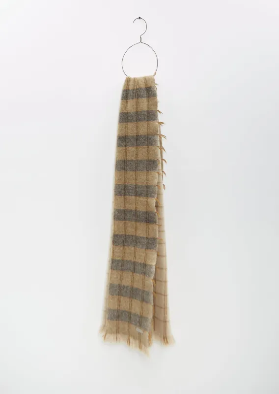 Nomad Dense Boiled Rows Scarf sold by La Garconne
