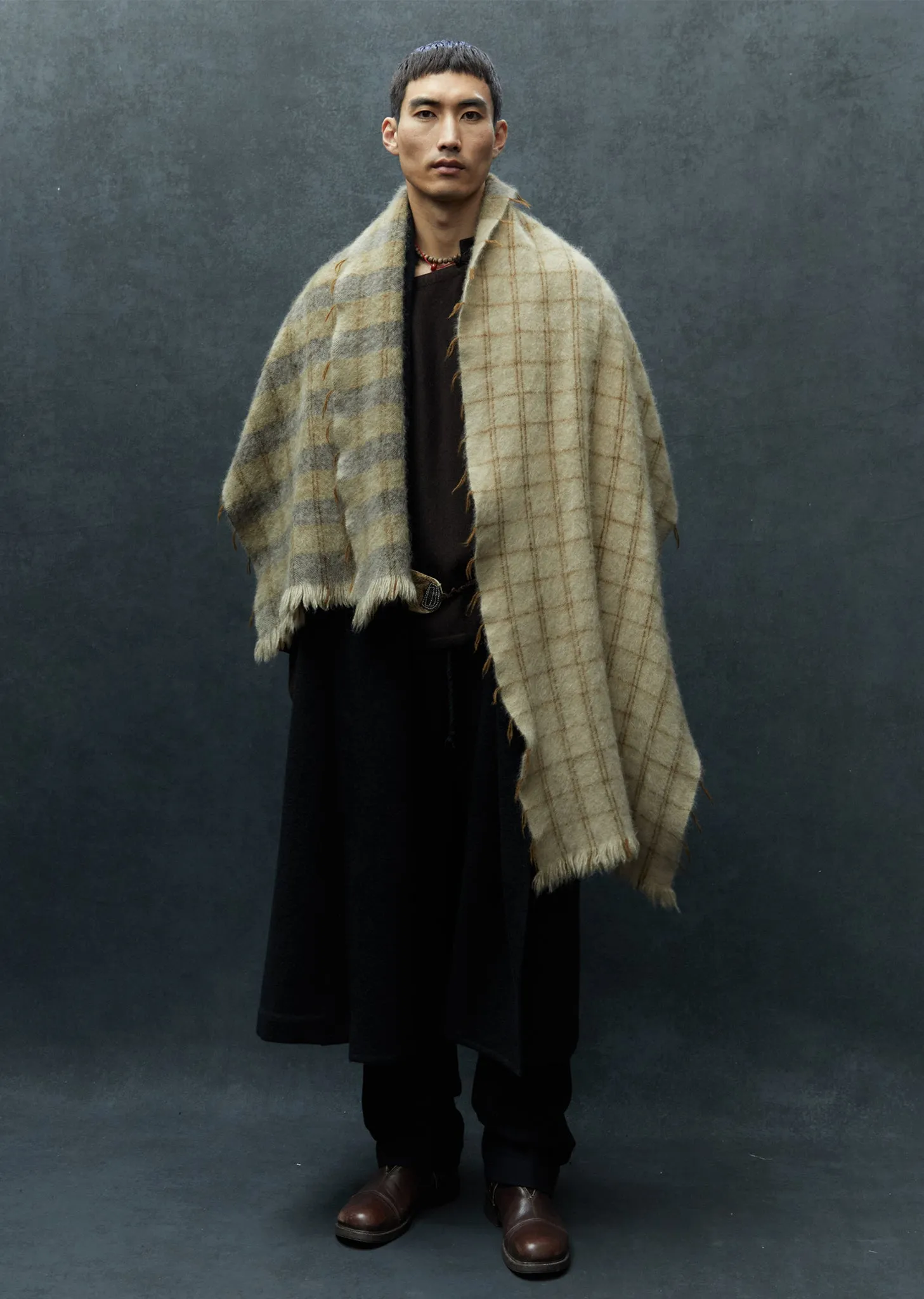 Nomad Dense Boiled Rows Scarf sold by La Garconne product image thumbnail 2