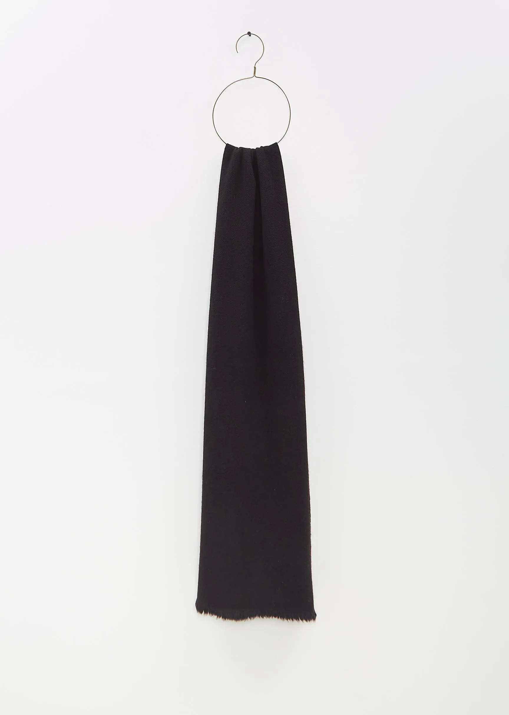 Nomad Skinny Scarf — Black sold by La Garconne