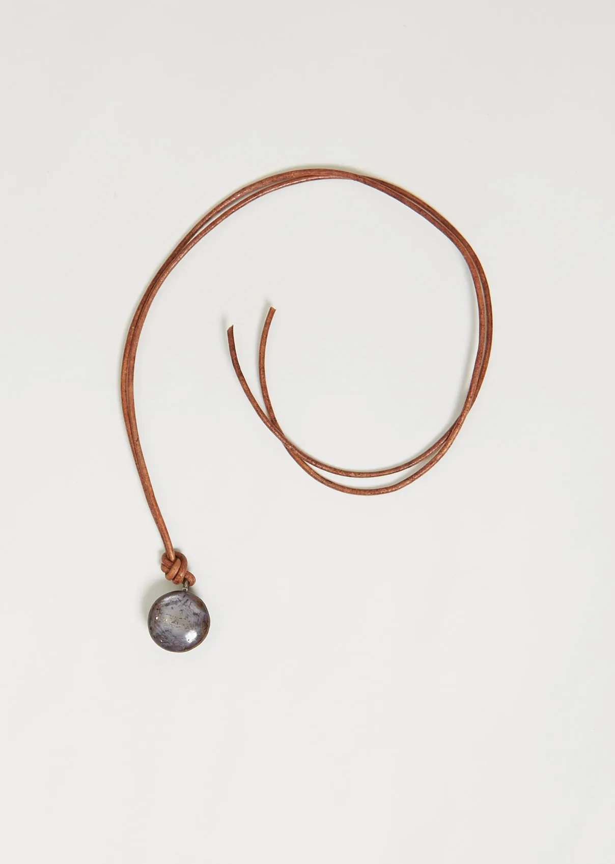 Medium Knotted Ruby Necklace sold by La Garconne product image thumbnail 2