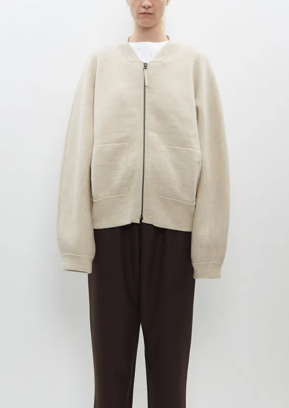 Double Knit Bomber sold by La Garconne