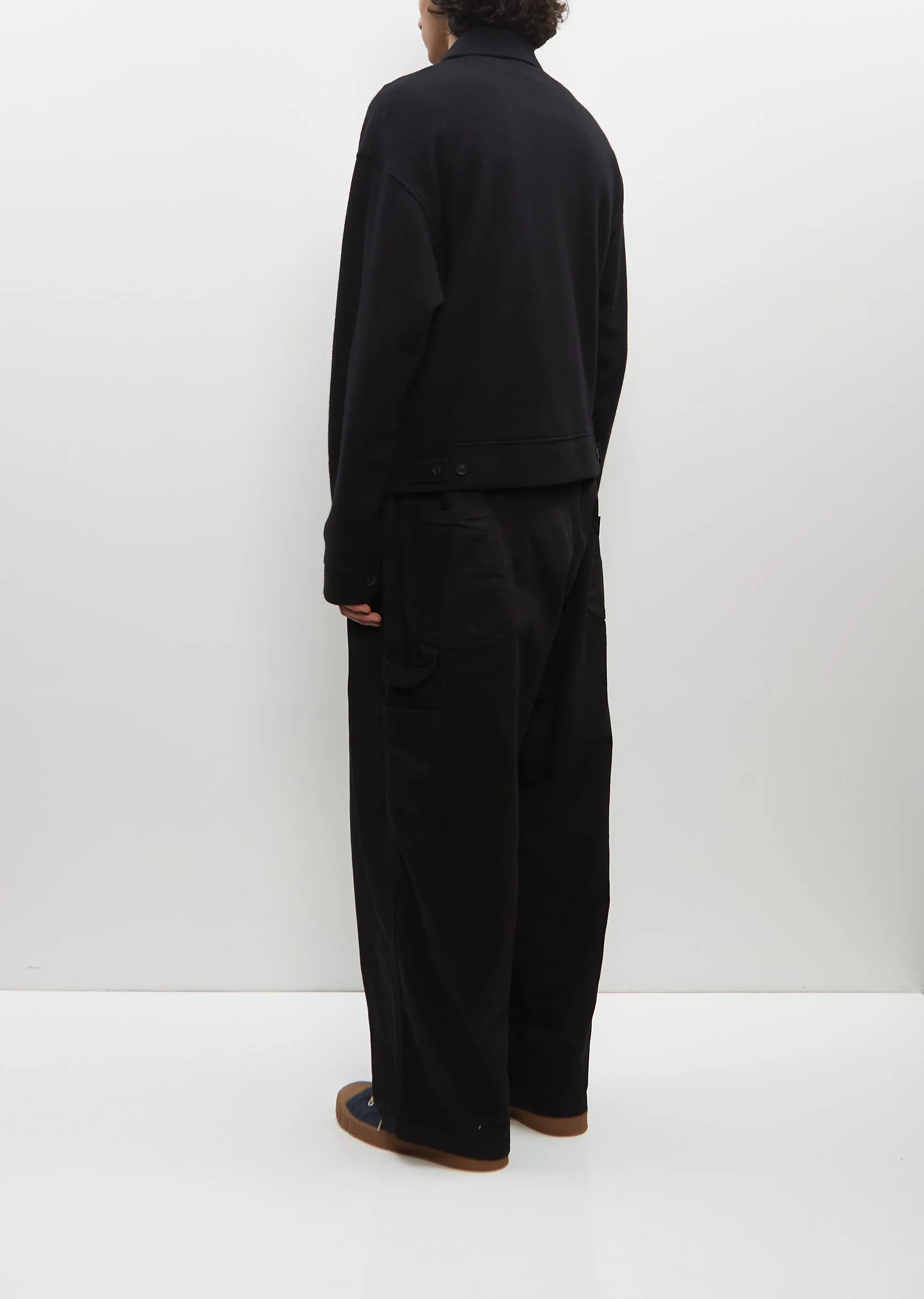 Drawstring Work Pant — Black sold by La Garconne product image thumbnail 3