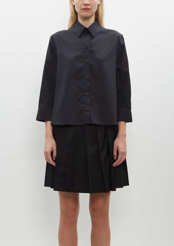 Cropped Masculine Shirt sold by La Garconne