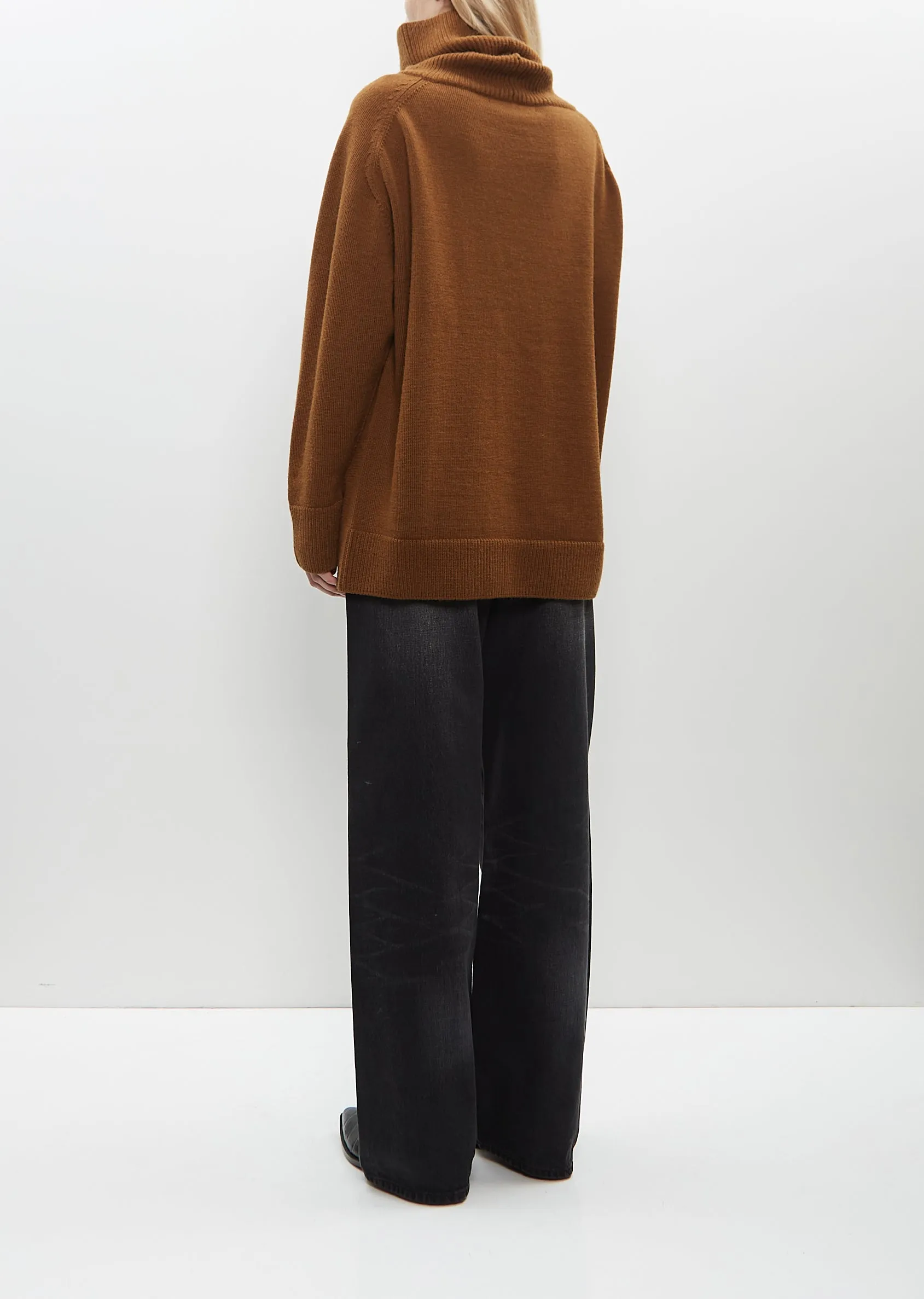 Turtleneck Wool Sweater sold by La Garconne product image thumbnail 3