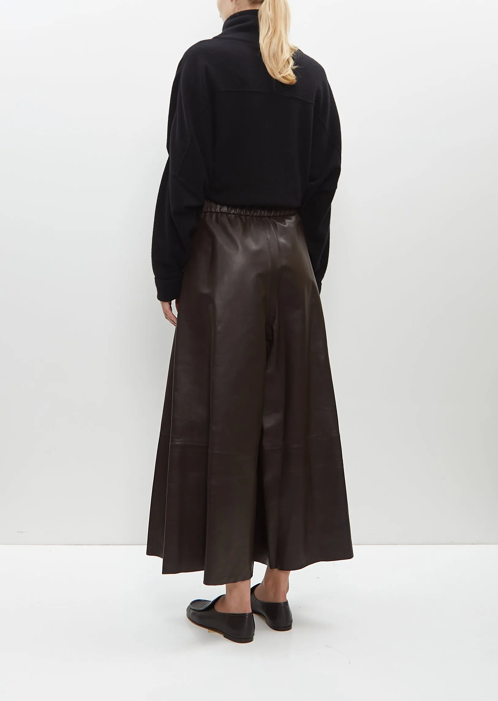 Gaucho Pants — Dark Brown sold by La Garconne product image thumbnail 3