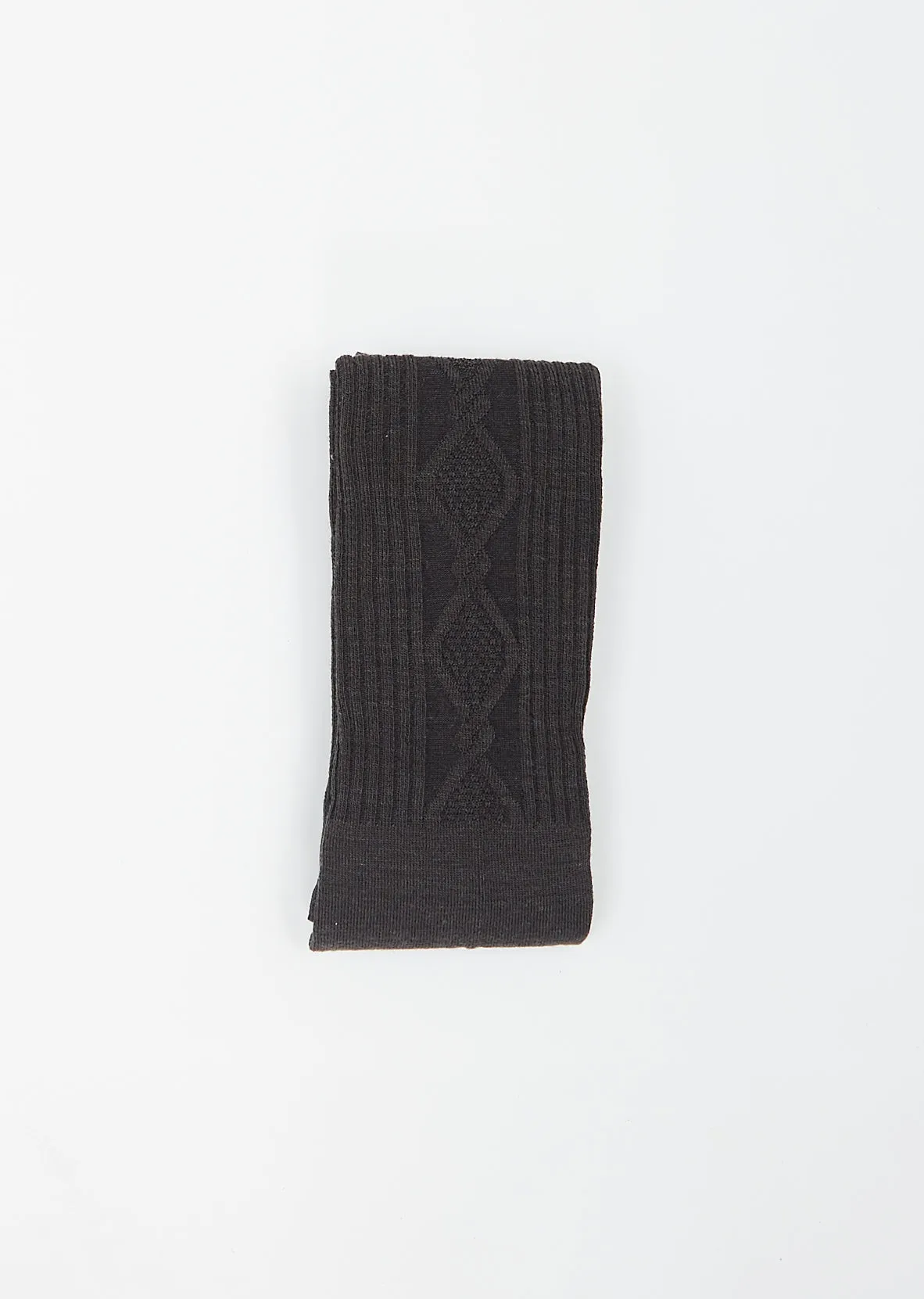 Cable Stocking — Grey sold by La Garconne